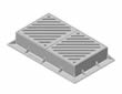 Neenah R-3572-2D Roll and Gutter Inlets